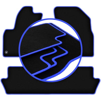 CARLUX-BLUE automatten voor: Citroen C4 Picasso I minivan (2006-2013)