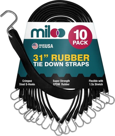 Heavy Duty Bungeekoorden met Haken – Sterke Elastische Spanbanden voor Tarp en Lading