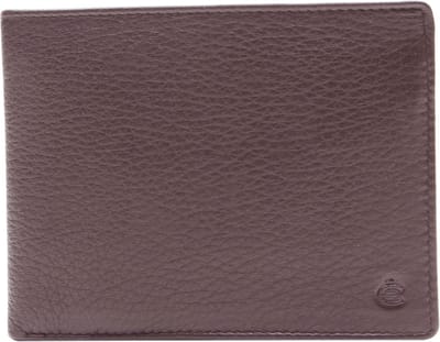 Esquire Leren Kaarthoes Deer Cardholder Brown Donkerbruin
