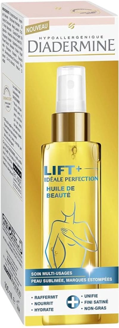 Diadermine lift total perfection 2 in 1 olie nachtcreme serum 100ml