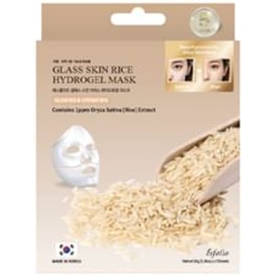 esfolio - Glass Skin Rice Hydrogel Mask Set 2026 Version - 30g x 5 Sheets