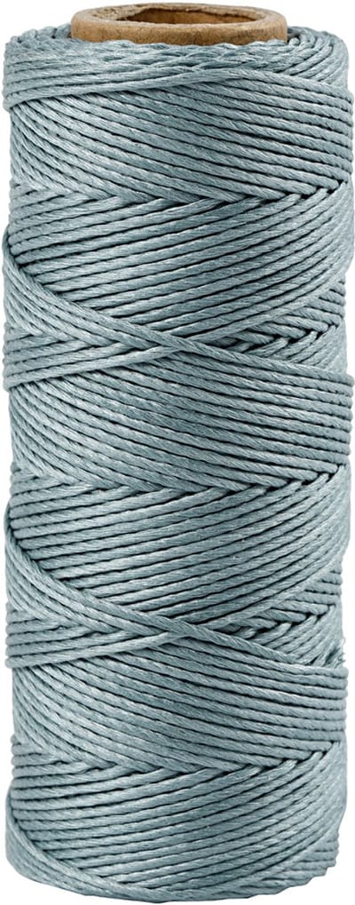 Bamboekoord, dikte 1 mm, dark turquoise, 65 m/ 1 rol