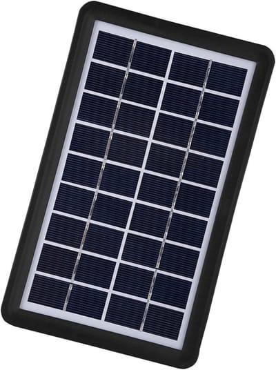 Zonnecelpaneel - Zonnepaneel - Batterijen Opladen - Hoge Lichtdoorlatendheid - 24 x 15 x 3 cm