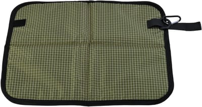 Vouwbare Waterdichte Zitkussen voor Stadion, Kamperen en Wandelen - Geïsoleerde Zitmat van Oxford Stof 36 x 32 cm (Groen)