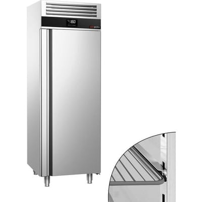 GGM Gastro Tiefkühlschrank Edelstahl PREMIUM - GN 2/1 - 700 Liter - mit 1 Tür