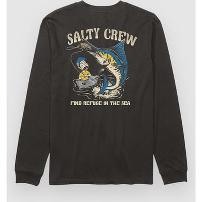 Salty Crew Big Bill Kids Longsleeve T-Shirt zwart