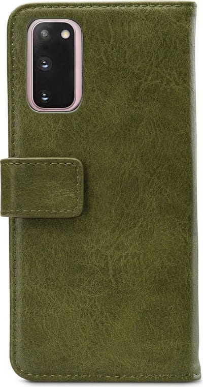 Mobilize - Samsung Galaxy S20 Hoesje - Elite Gelly Wallet Book Case Groen