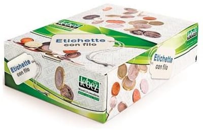 Lebez A392 niet-klevende labels 500 stuk(s) Wit