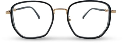 BL Hex Black Gold 2.0 - Blauw licht bril - Blue light glasses - Computer bril