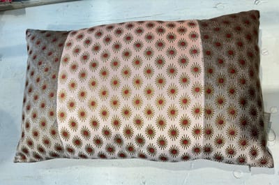 Kussen | La Chique | Woonkussen | Fluweel | Beige | Goud | Roze | Sierkussen | Fashion | 50 cm x 30 cm | Woonaccessoires | Woonaccessoire | Mode | Luxe | Sfeer | Binnen | Kleur | Sfeer | Fancy | Colorful | Kleurrijk | Woonkussen | Wonen | Inrichting