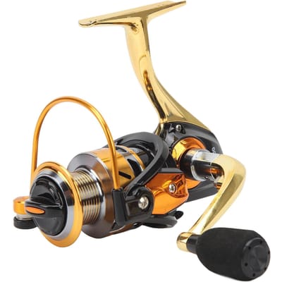 MT3000 Gouden Vismolens Metaal 5.5:1 Hoge Snelheid Baicasting Reel Links Rechts Verwisselbare Handgreep Krachtige Spinning beige