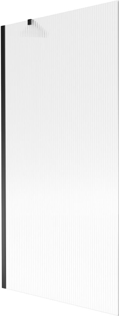 Mexen Next badwand 1-delig 90 x 150 , strepen, zwart - 895-090-000-00-09-70