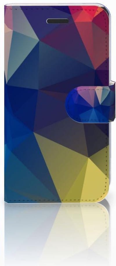 Samsung Galaxy Xcover 3 | Xcover 3 VE Book Case Polygon Dark
