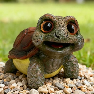 Decoratie voor de Tuin: Zeeschildpad voor Tuinhek en Tuinberging, Buitenaccessoires en Tuinornamenten