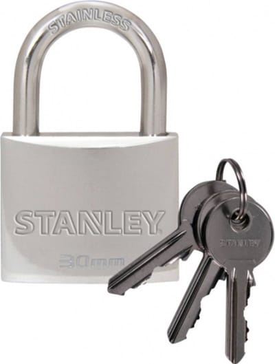 Stanley S742-011 Hangslot 30 mm Sleutelslot