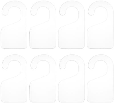 Dailygoods- Deurhanger 10 Stuks - Acrylaat Deurbord - Niet Storen - Handgemaakt Hangbord - Bruiloft/Verjaardagsfeesten - 8,25 x 15 cm