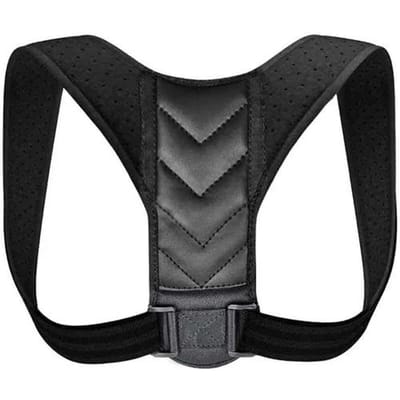 Houdingscorrector Rugondersteuningsgordel Orthopedisch Houdingskorset Rugsteun Rug Rechttrekker Verstelbare Schouderband XXXL M gray