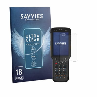 Savvies - Screenprotector voor Newland Speedata SD35 Leo - Folie Beschermfolie transparant 18 Stuks
