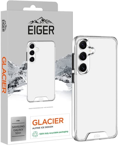 Eiger Glacier case Samsung Galaxy S24 Plus - transparant