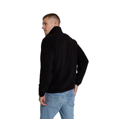 Mountain Warehouse Heren Stockholm Full Zip Fleecejack (Jet Zwart)
