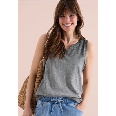 Gekleurde jersey top
