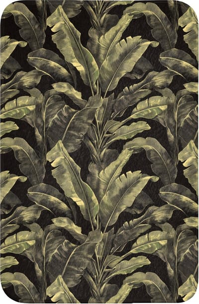 WC mat 40x60 cm - Antislip - Botanisch - Bladeren - Groen - Toiletmat - Vloermat - Douchemat - Toilet tapijt - Toiletmatten