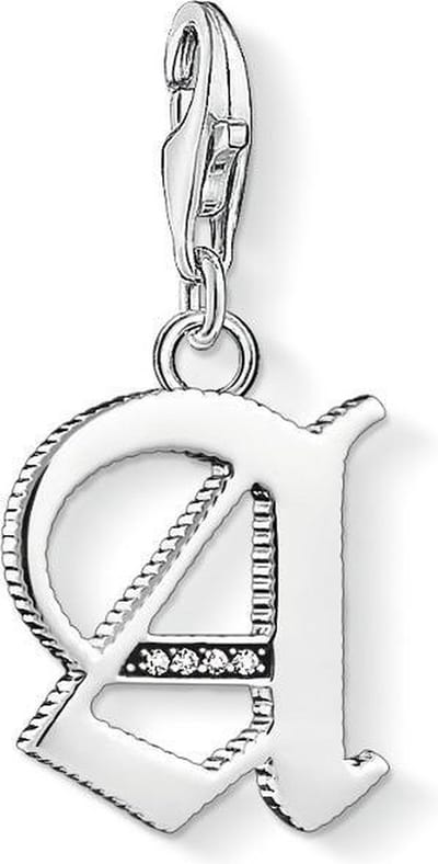 Thomas Sabo Charm Club Hanger  (Letter Q) - Zilver