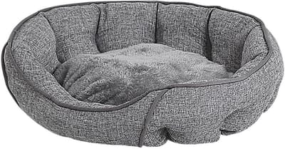 CANDIR - Dierenbed - 60 cm Grijs - Linnen