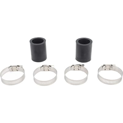 2 stuks 1 inch Hoge Temperatuur Pijpklemmen Connector Stevige Uitlaatpijpklemmen Connector voor Banshee 1987 tot zwart