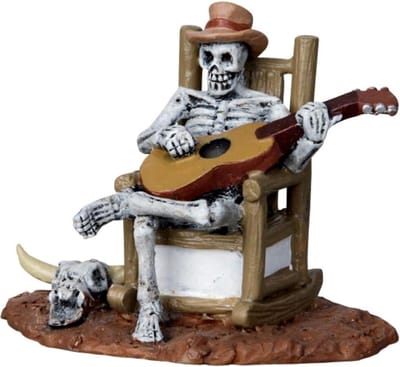 Spooky Town - Rocking Chair Skeleton