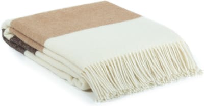 MoST - Wollen plaid Agatha brown - 100% Nieuw-Zeelandse wol - 140 x 200 cm - bruin