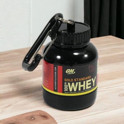 Sleutelhanger Proteïne / Whey poeder pot - CadeauOnline.nl