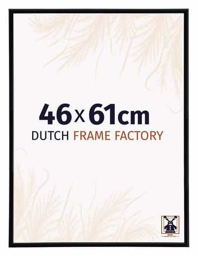 Fotolijst 46x61 cm - Kunststof - Zwart Hoogglans - Angers