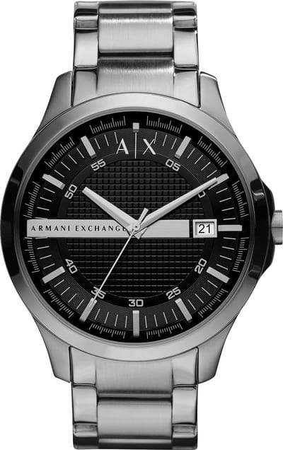 Armani Exchange Hampton AX2103 Herenhorloge 46 mm - Zilverkleurig