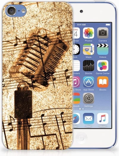 Apple iPod Touch 5 | 6 Siliconen Hoesje met foto Bladmuziek