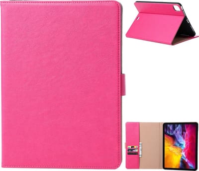 Luxe Tablet Hoes - Geschikt voor iPad Pro 11 inch Hoes - Roze