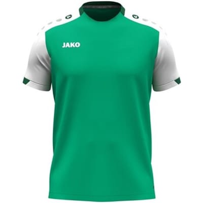 Jako Dynamic T-Shirt Kinderen - Groen / Wit / Donkergroen | Maat: 164
