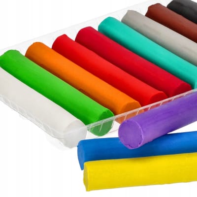 Starpak Clay Set 12 kleuren Dino Skate