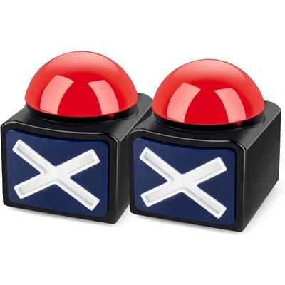 Geluid Licht Quiz Buzzer Spel voor Kinderen Volwassenen Familiefeest Duurzaam Plastic Antwoordknop Leuk Entertainment