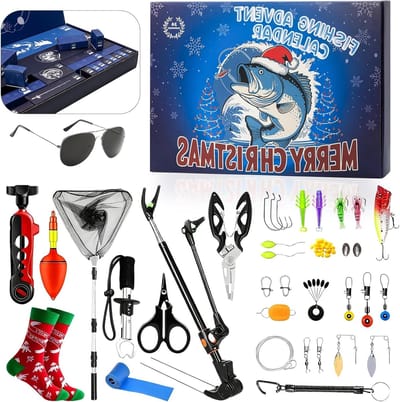 Vrolijke Adventskalender voor Kinderen met Speelgoed, Snoep en Verrassingen voor de Feestdagen