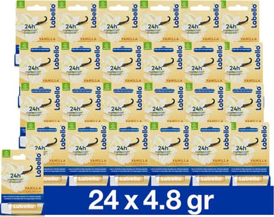 Labello Lippenbalsem Vanilla Buttercream - 24 x 4.8 gr - Voordeelverpakking