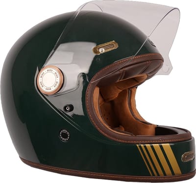 By City Motor Integraalhelm Roadster III Helm Dark Green-M