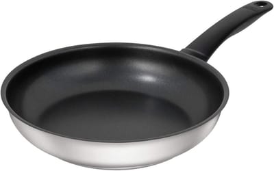 Koekenpan met antiaanbaklaag 24 cm Roestvrijstaal Geschikt voor Inductie