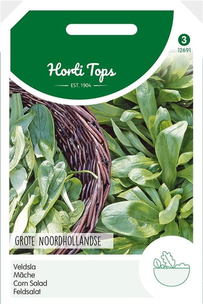 Hortitops Zaden - Veldsla Grote Noordhollandse 15 Gram