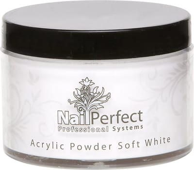 Nail Perfect - Basic Acrylic Powder - Soft White - 100 gr