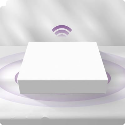 Zigbee Gateway - Smart Home Hub - Gordijnen Bediening - 128 Apparaten Ondersteund - 9.4 x 9.3 x 5.2 cm