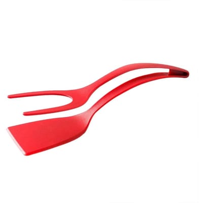 2-in-1 kookgerei Keukenaccessoires Pannenkoekenkookmachine Eispateltang Fliptang Nylon Clip Gadget Gereedschap Eetkamer