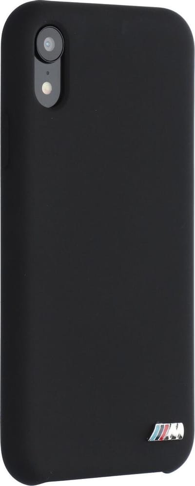 Zwart BMW Backcover hoesje voor iPhone XR - Silicone
