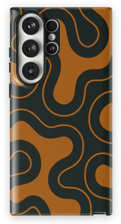 DripCase Motion Flow Tough Hoesje Samsung Galaxy S23 Ultra | Backcover met Mag | Trendy Design | Valbescherming | Organic Circuit
