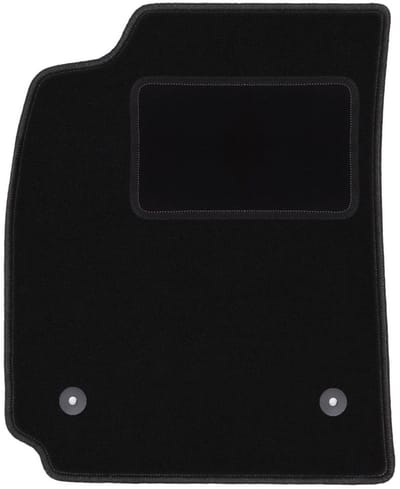 Chauffeursmat zwart voor: Audi A4 B5 sedan, stationwagen, avant (1995-1999)